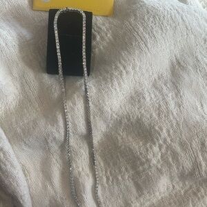 20” 16.4 carat moissanite tennis necklace 2mm unisex